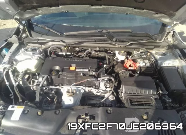 19XFC2F70JE206364 фото 2