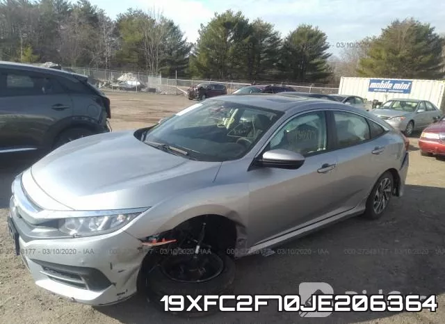 19XFC2F70JE206364 фото 3