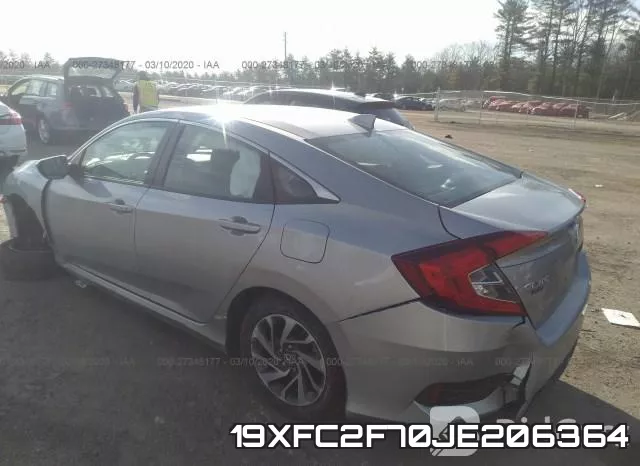 19XFC2F70JE206364 фото 4