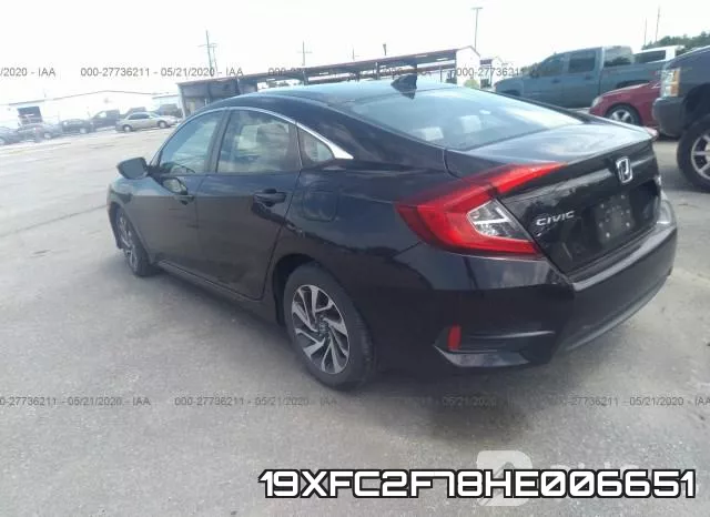 19XFC2F78HE006651 фото 4