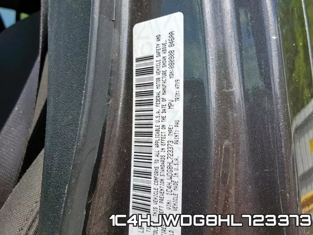 1C4HJWDG8HL723373 фото 2
