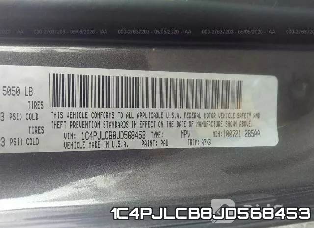 1C4PJLCB8JD568453 фото 10