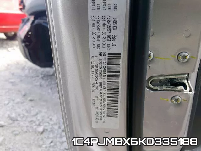 1C4PJMBX6KD335188 фото 2