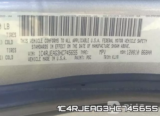 1C4RJEAG3HC745655 фото 10