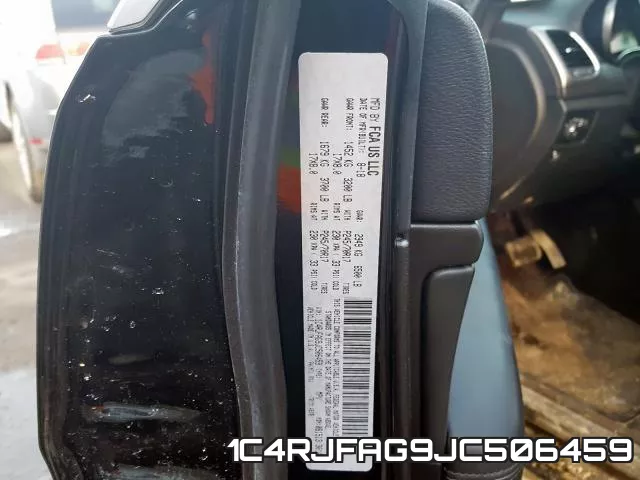 1C4RJFAG9JC506459 фото 2