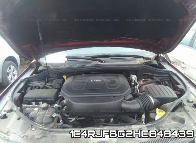 1C4RJFBG2HC848439 фото 2