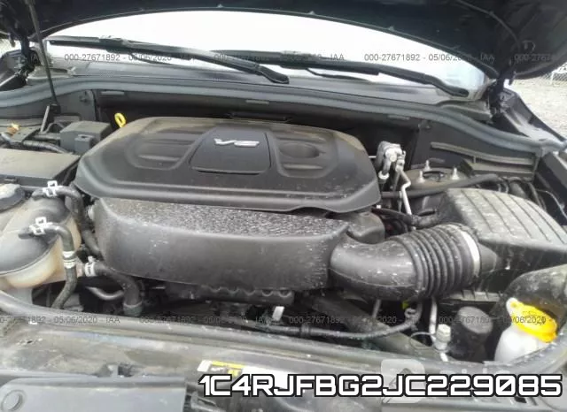 1C4RJFBG2JC229085 фото 2