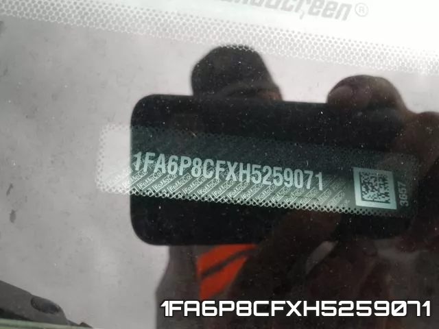 1FA6P8CFXH5259071 фото 2