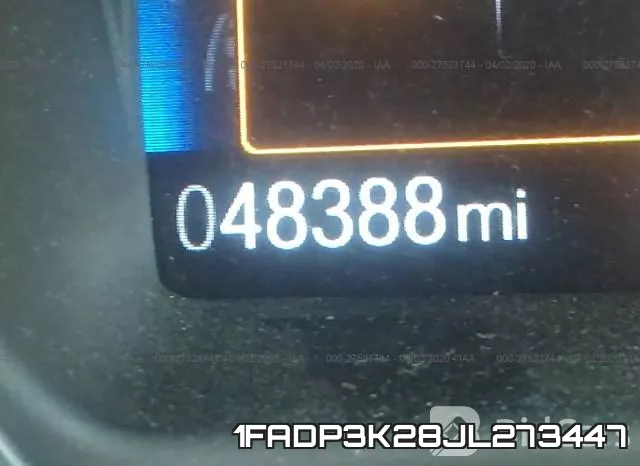 1FADP3K28JL273447 фото 8
