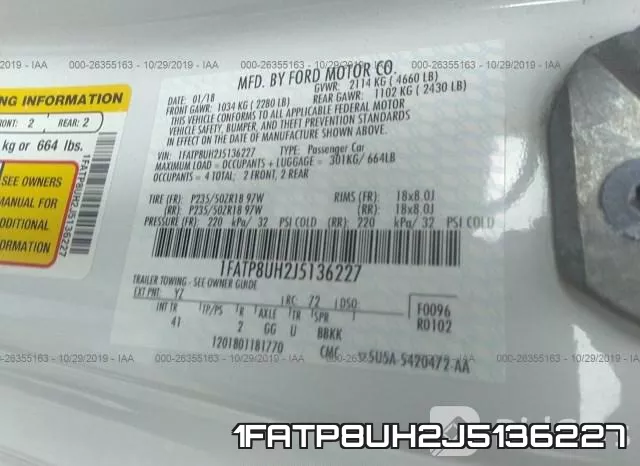 1FATP8UH2J5136227 фото 10