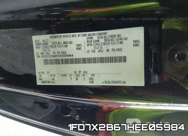 1FD7X2B67HEE05984 фото 10