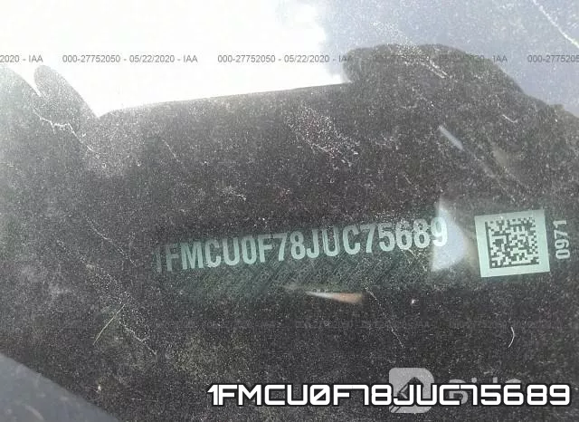 1FMCU0F78JUC75689 фото 10