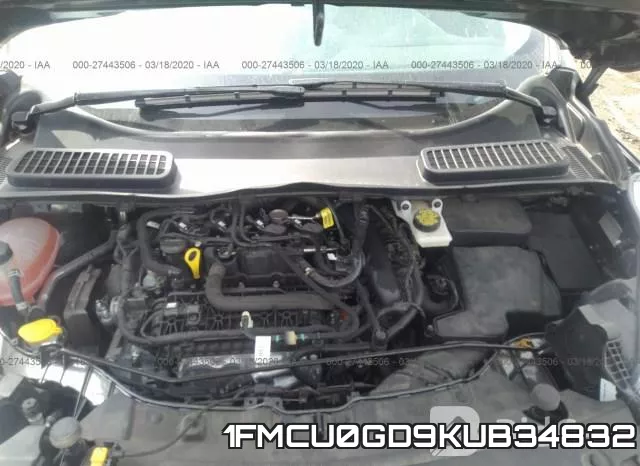 1FMCU0GD9KUB34832 фото 2