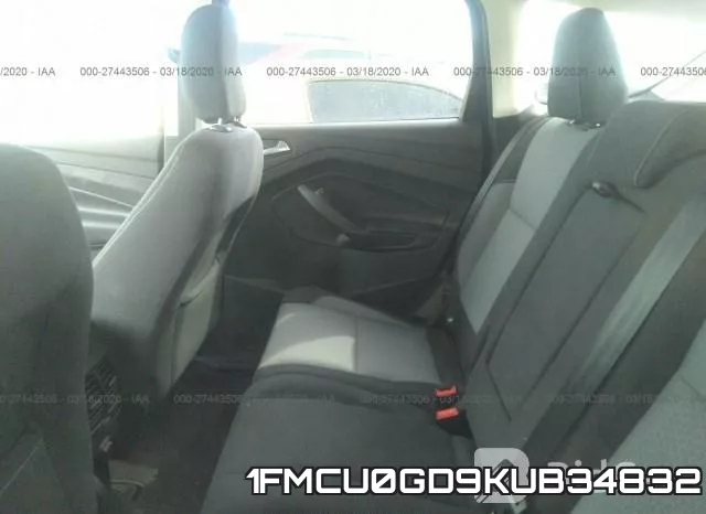 1FMCU0GD9KUB34832 фото 9