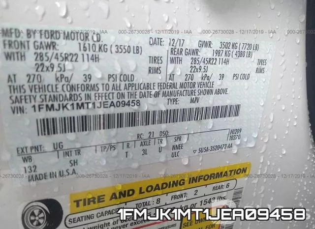 1FMJK1MT1JEA09458 фото 10