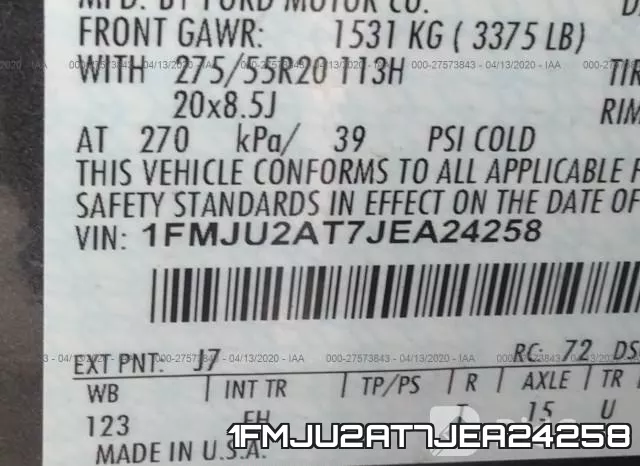 1FMJU2AT7JEA24258 фото 10