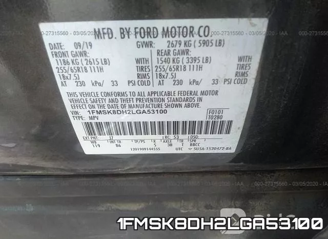 1FMSK8DH2LGA53100 фото 10