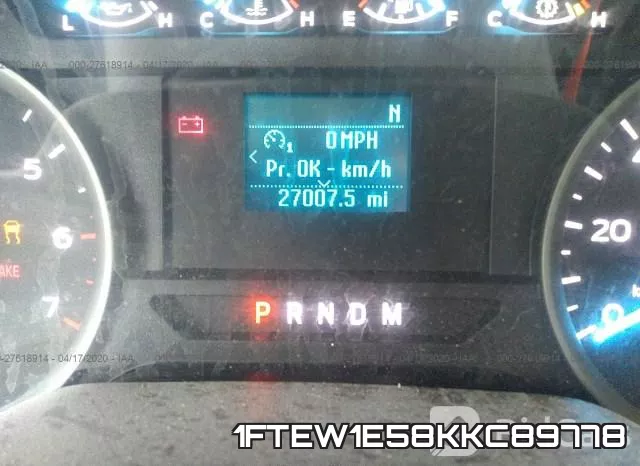 1FTEW1E58KKC89778 фото 8