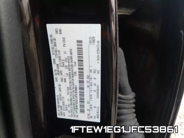 1FTEW1EG1JFC53861 фото 2