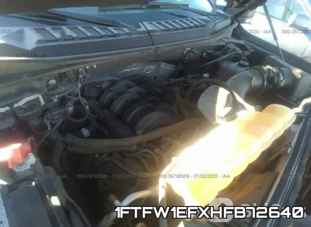1FTFW1EFXHFB72640 фото 2