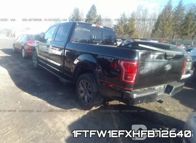 1FTFW1EFXHFB72640 фото 4
