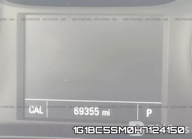 1G1BC5SM0H7124150 фото 8