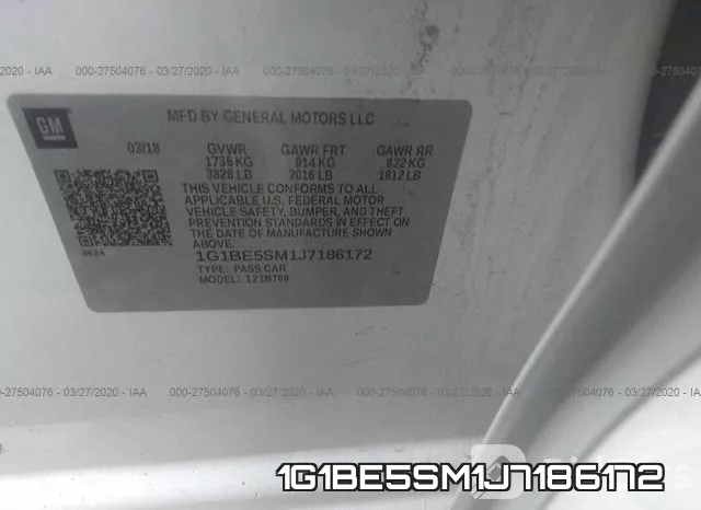 1G1BE5SM1J7186172 фото 10