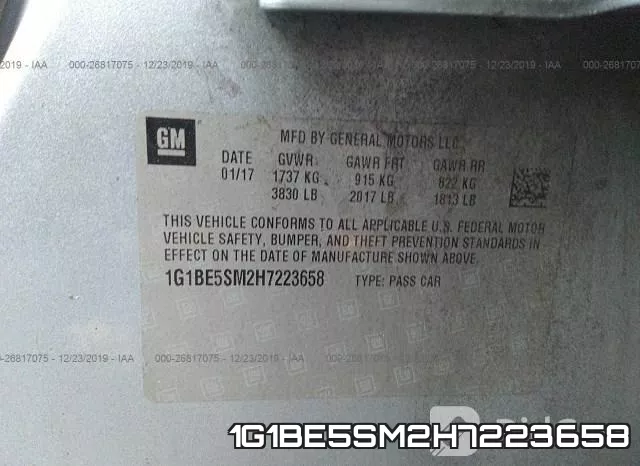1G1BE5SM2H7223658 фото 10