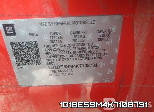 1G1BE5SM4K7108731 фото 10