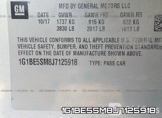 1G1BE5SM8J7125918 фото 10