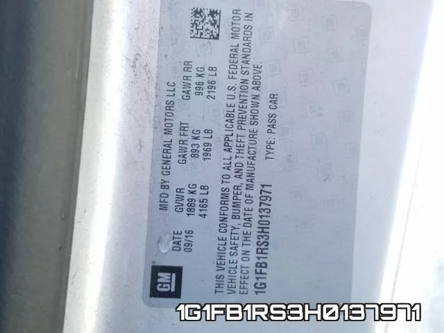 1G1FB1RS3H0137971 фото 2