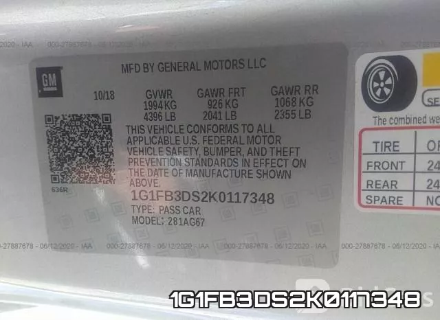 1G1FB3DS2K0117348 фото 10