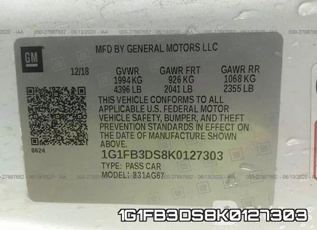 1G1FB3DS8K0127303 фото 10