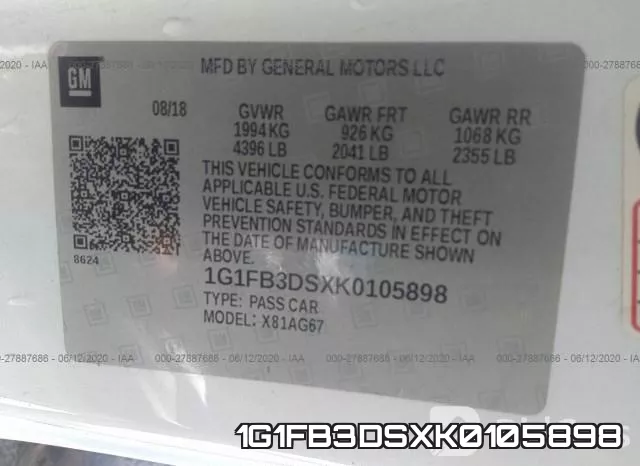 1G1FB3DSXK0105898 фото 10