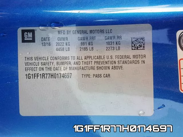 1G1FF1R77H0174697 фото 2