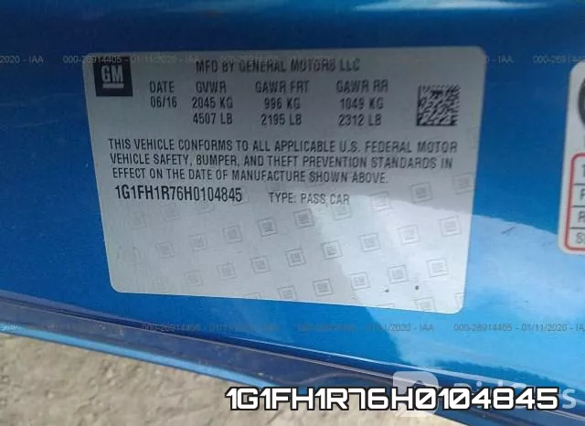 1G1FH1R76H0104845 фото 10