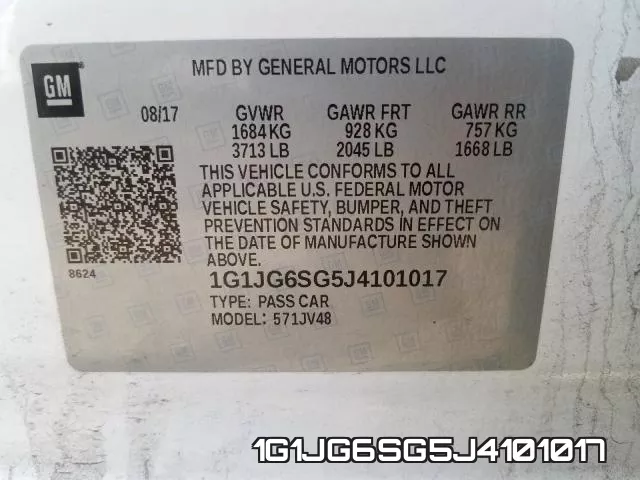 1G1JG6SG5J4101017 фото 2
