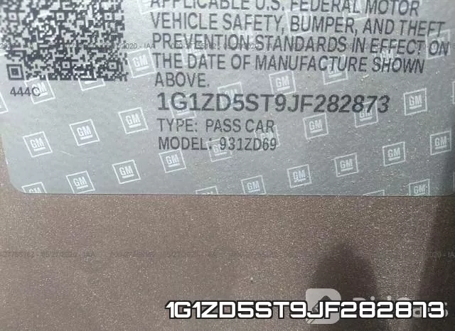 1G1ZD5ST9JF282873 фото 10