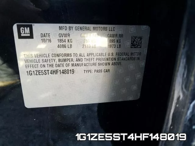 1G1ZE5ST4HF148019 фото 2