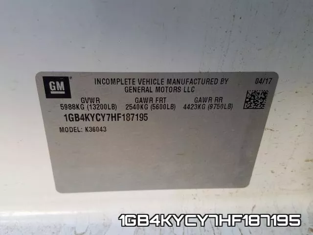 1GB4KYCY7HF187195 фото 2
