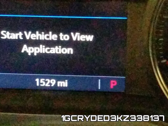 1GCRYDED3KZ338137 фото 9