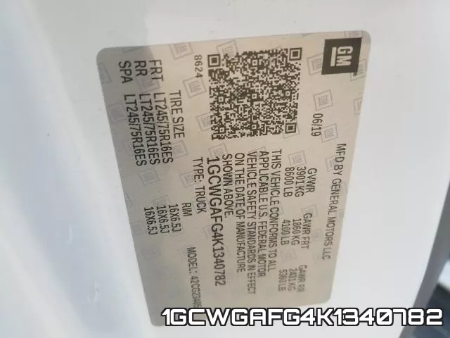 1GCWGAFG4K1340782 фото 2