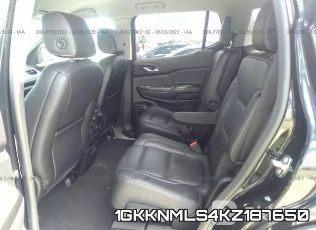 1GKKNMLS4KZ187650 фото 9