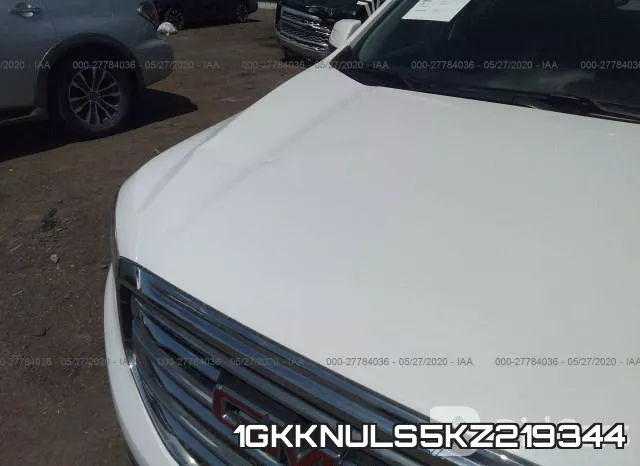 1GKKNULS5KZ219344 фото 7