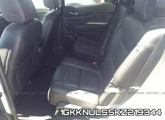 1GKKNULS5KZ219344 фото 9