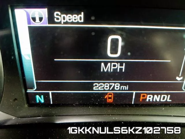 1GKKNULS6KZ102758 фото 9
