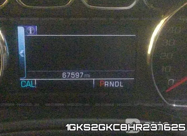 1GKS2GKC8HR237625 фото 8