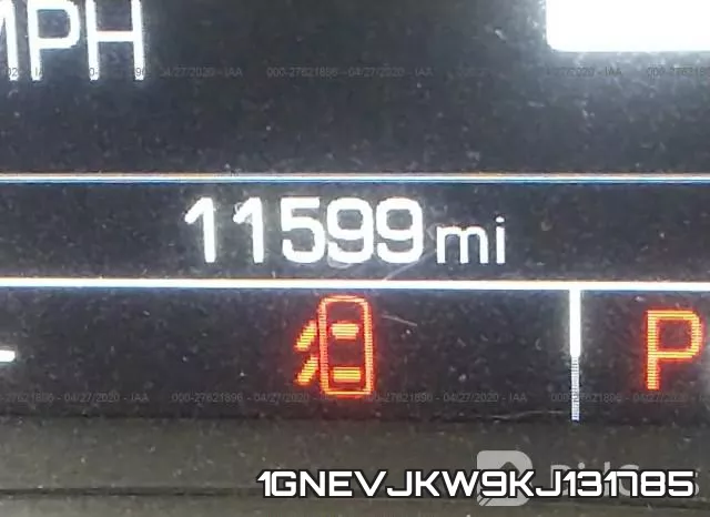 1GNEVJKW9KJ131785 фото 8