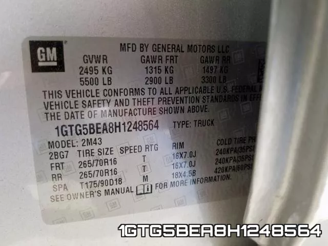 1GTG5BEA8H1248564 фото 2