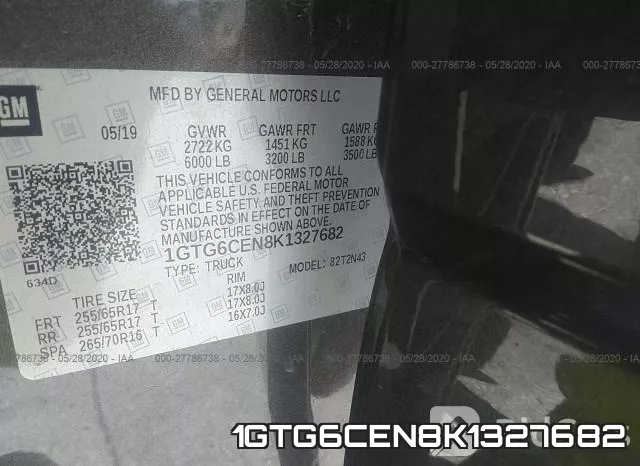 1GTG6CEN8K1327682 фото 10